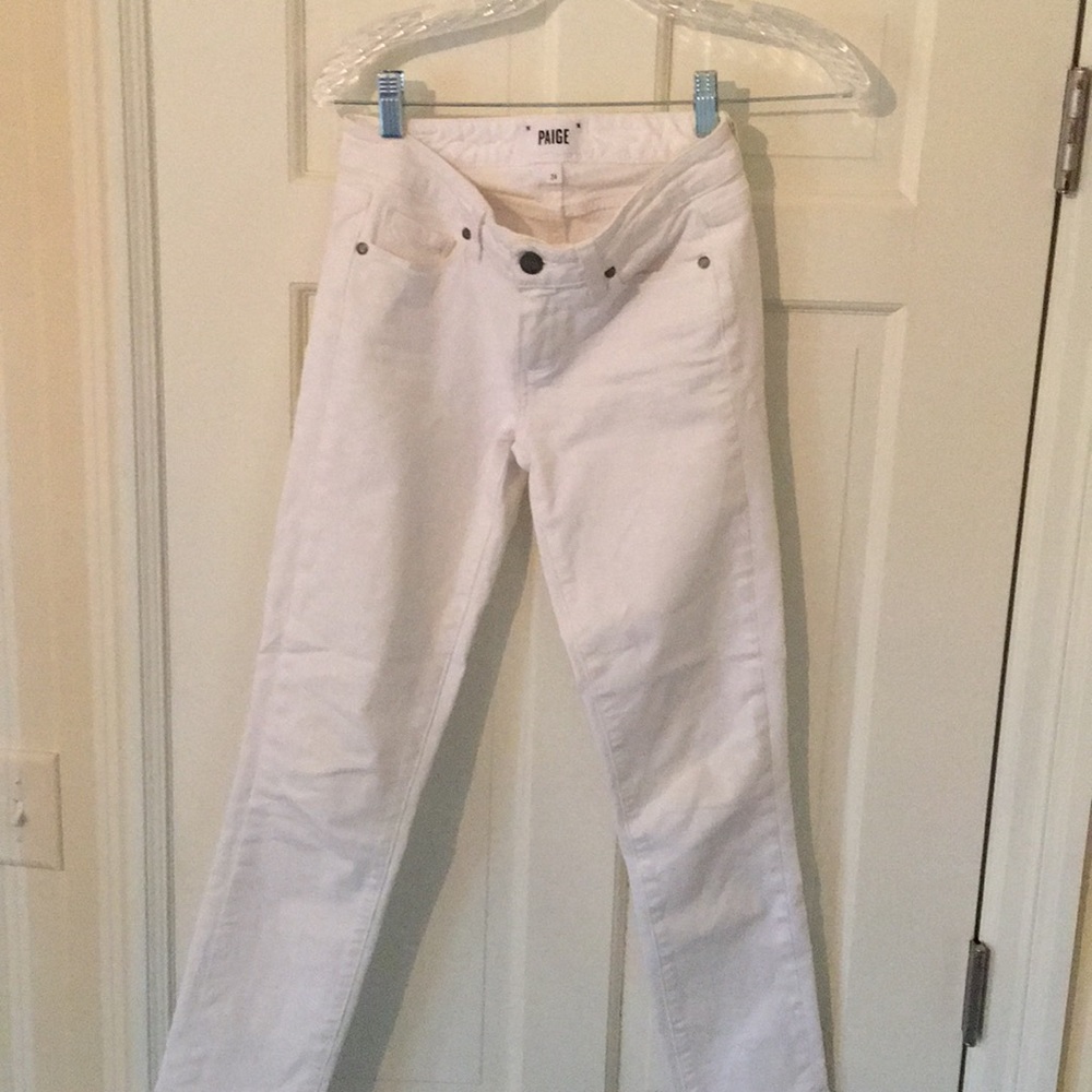 White Paige jeans